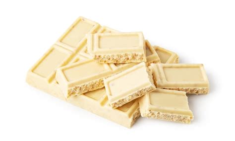 Premium Photo | White chocolate bar