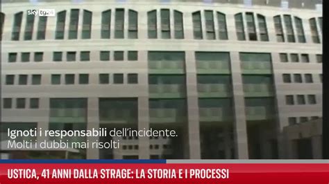 Ustica Anni Dalla Strage La Storia E I Processi Video Sky