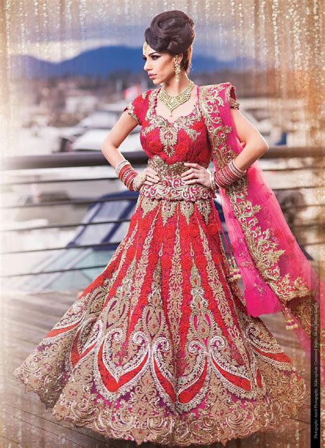 Traditions Wedding Mag Wedding Lenghas Bridal Makeover Indian