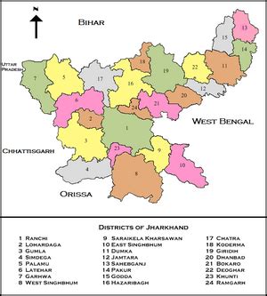 List of districts in Jharkhand Facts for Kids