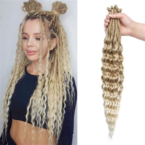 Amazon Inch Wool Dreadlock Extensions Strands Double Ended