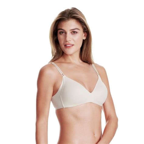 Simply Perfect By Warner S Women S Underarm Smoothing Wire Free Bra Rm0561t Butterscotch 40b