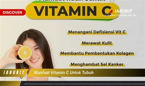 Temukan Manfaat Vitamin C Untuk Tubuh Yang Bikin Kamu Penasaran