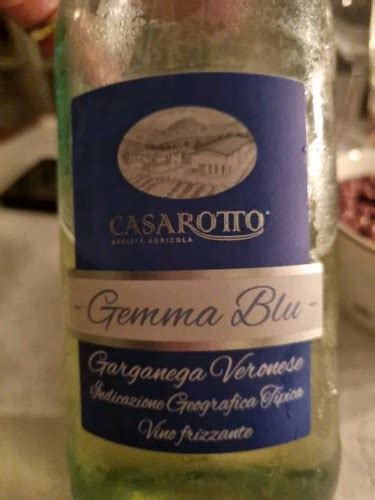 Casarotto Gemma Blu Garganega Veronese Frizzante Vivino Australia