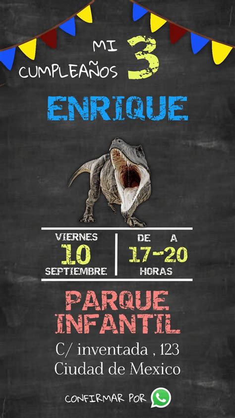 Geniales Plantillas De Invitaci N Para Cumplea Os De Dinosaurios Para