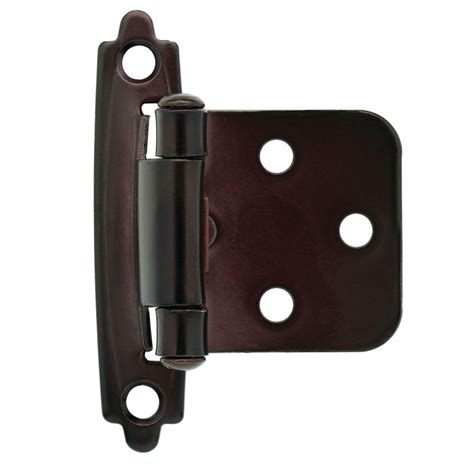 Liberty Oil Rubbed Bronze Self Closing Overlay Hinge 1 Pair H0103BC