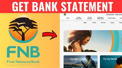 How To Get Fnb Bank Statement Online Youtube