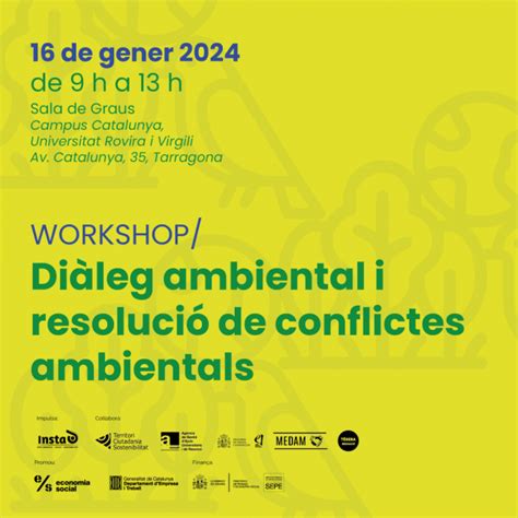 Workshop Diálogo Ambiental y resolución de conflictos ambientales