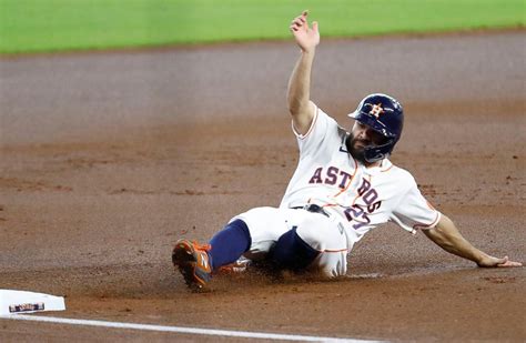 Jose Altuve Was Knocked Out Of A Game Following A Nuts First Slide Into