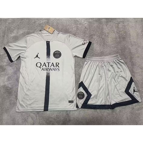 Terno Adulto Novo Paris Fora Camisa De Futebol De Alta Qualidade