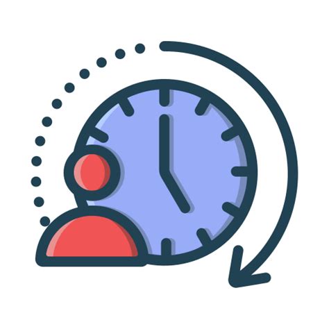 Working Hours Free User Icons