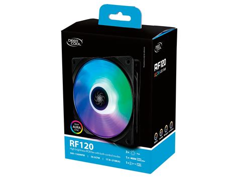 Kit Cooler Fan DeepCool RF 120 5 Unidades DP FRGB RF120 5C M