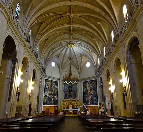 Interior de la Asunción de Vinaroz Interior de la iglesia Flickr