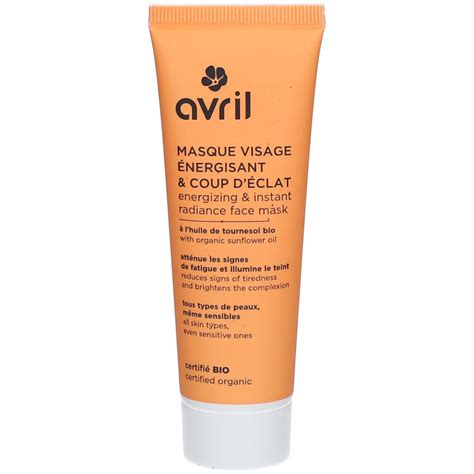 Avril Masque Visage Nergisant Ml Redcare Pharmacie