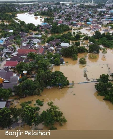 Lebih Dari 5 000 Jiwa Terdampak Akibat Banjir Di Pelaihari Bahkan