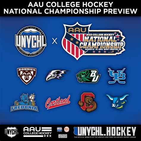 NY Teams Head to Inaugural AAU College Hockey National Championship ...