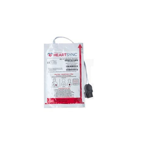 Electrodos Parche Para Desfibrilador Desechable Compatible Con Lifepak