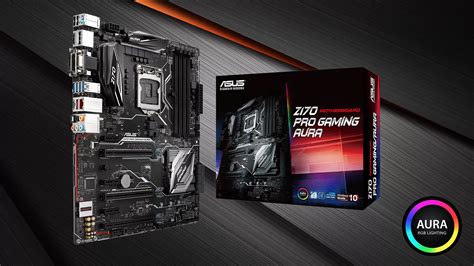 ASUS Announces Z170 Pro Gaming/Aura