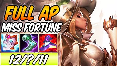 Full Ap Prestige Miss Fortune Mid Max E Burn New Build And Runes