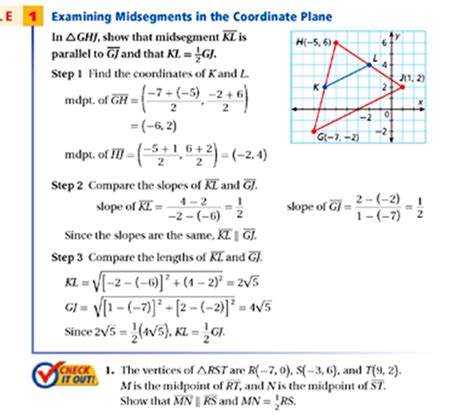 5.4: The Triangle Midsegment Theorem - TheMath