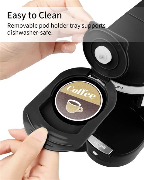 Buy VIMUKUN Single Serve Coffee Maker Compatible With K Cup Pod