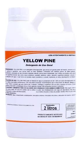 Detergente Desengraxante Yellow Pine 2 Litros Spartan Frete grátis