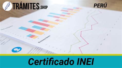 ᐈ Certificado INEI Requisitos Paso a Paso y MÁS