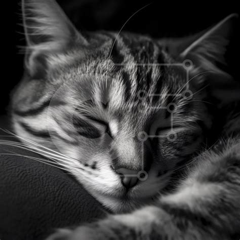 Beautiful Close Up Picture Of A Cat S Face Stock Photo Creative Fabrica