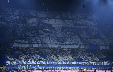 Tifo Inter Juventus Serie A Tifosi Internazionale Fr