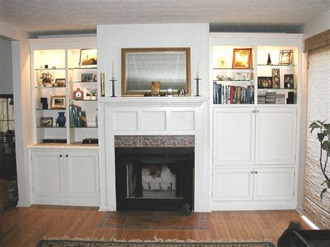 Would Love To Figure Out How To Build A Variation Of These Flanking Cabinets Around My Fireplace