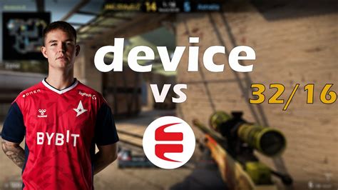 CS GO POV Demo Astralis Device 32 16 Vs EYEBALLERS De Mirage CCT