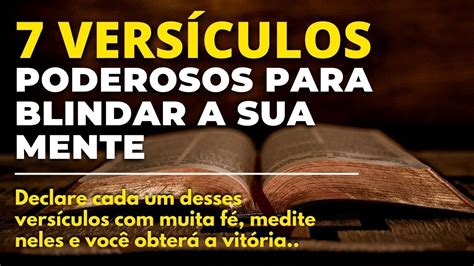 Vers Culos Poderosos Da B Blia Para Blindar A Sua Mente Mensagem