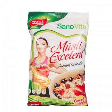 Musli Excelent G Sano Vita Naturisti Ro