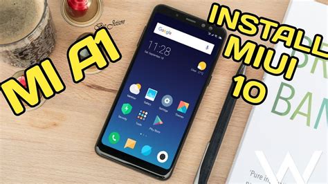 Install MIUI 10 On Xiaomi Mi A1 Step By Step Guide YouTube