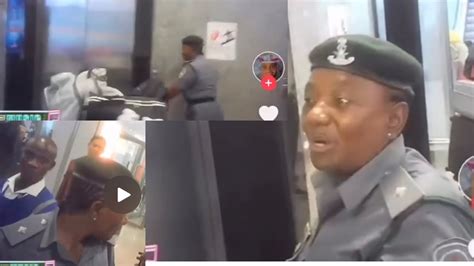 Custom Officer Caught On Camera Demanding 5000 Bribe At Lagos Airport