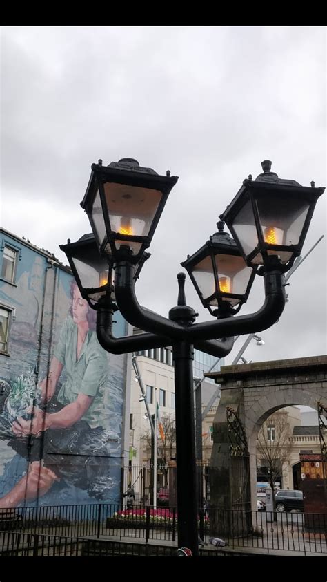 These Digital Flame Street Lamps In Cork Ireland Rmildlyinteresting