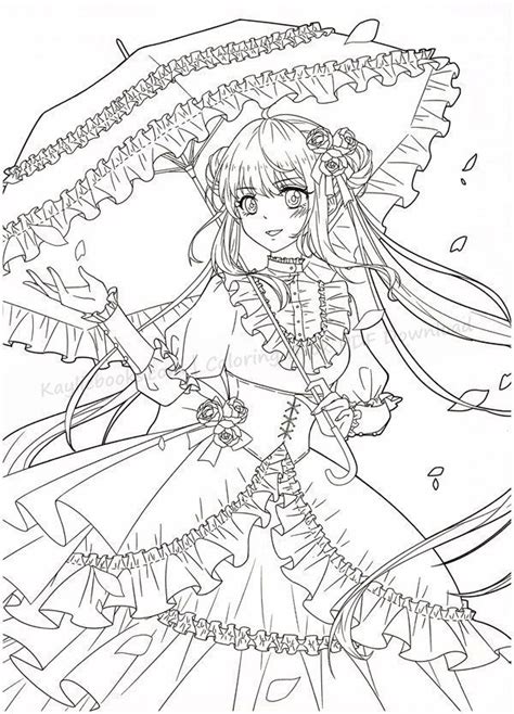 2021 New Download Wonderful Tea Party Anime Coloring Book Manga