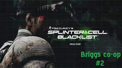 Splinter Cell Blacklist Briggs Co Op Mission 2 Youtube