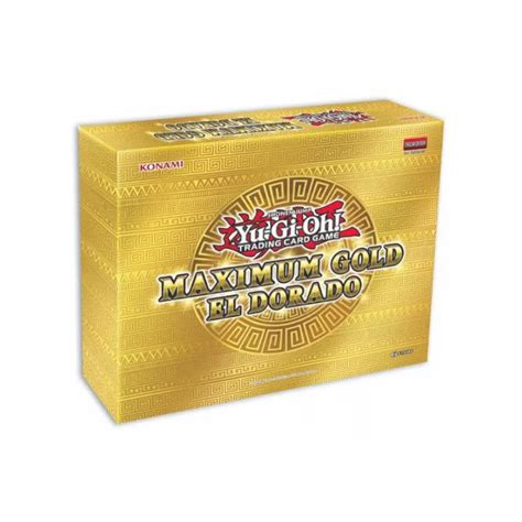 Yu Gi Oh Maximum Gold El Dorado Box Steel City Collectibles