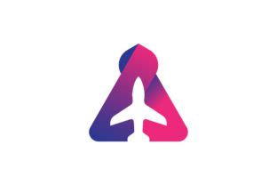 A Letter Aviation Logo Symbol Icon Graphic By Tanvir Enayet Creative