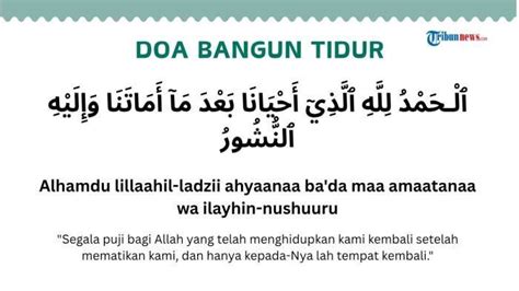 bacaan doa bangun tidur lengkap adab  tata  bangkaposcom