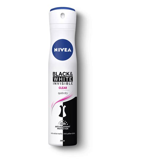 Black & White Anti-Perspirant | 200ml Spray | NIVEA