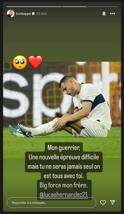 Rés sociaux Le PSG et le monde du foot au chevet du guerrier