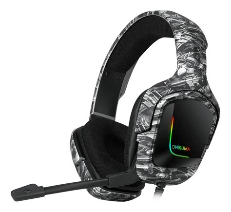 Headset Gamer Profissional Onikuma K20 Camuflado Preto The Kase Store