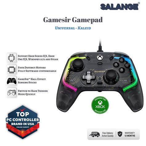 Salange Gamesir Kaleid Xbox Controller Wired Gamepad For Xbox Series X