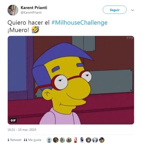 Milhouse Challenge El Reto Viral De Los Simpson Que La Rompe En Las