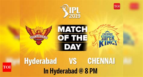 Highlights Ipl 2019 Srh Vs Csk Sunrisers Hyderabad Beat Chennai Super