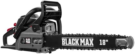 "BlackMax 18"" Heavy Duty Gasoline Powered Chainsaw with 38cc Engine, BM3818" - Walmart.com