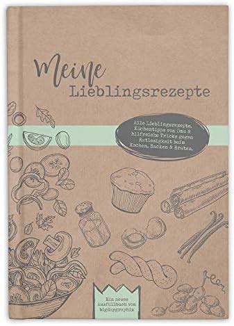 Xxl Din A Rezeptbuch Zum Selberschreiben Und Ausf Llen I Meine