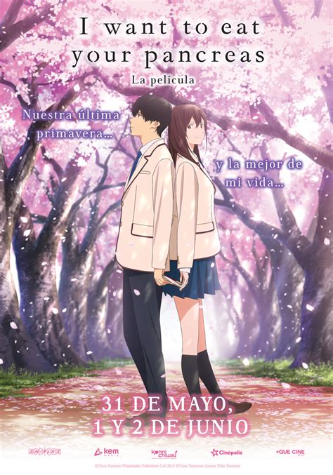 La Pel Cula Kimi No Suizou Wo Tabetai Llegar A Los Cines De M Xico Y